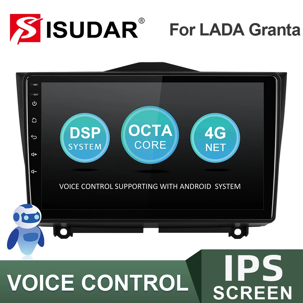 

ISUDAR V57S 2 Din Android Car Radio For LADA Granta Cross 2018 2019 Car Multimedia Player GPS Stereo System CANBUS DVR FM